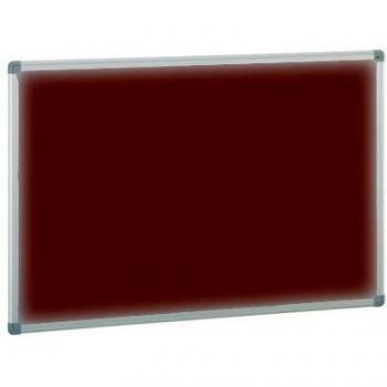Tablero anuncios tapizado Burdeos 90x120 cm