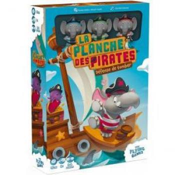Juego de Mesa Le planche des pirates - Bixoto.com, juego de estrategia y habilidad, para 2 a 4 jugadores, edad recomendada a partir de 8 años, duración aproximada de 30 minutos, incluye tablero tridimensional