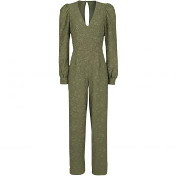 Voodoo Vixen Nadine Olive Green Jumpsuit Mono Aceituna M