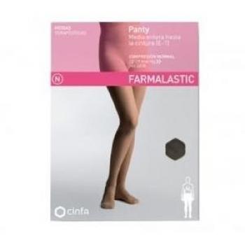 Farmalastic Panty-media Compresión Normal Talla Mediana (Capuchino)