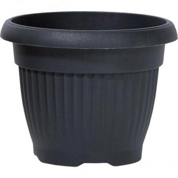 Maceta Terra 13L Antracita de Prosperplast, resistente y elegante para tu jardín