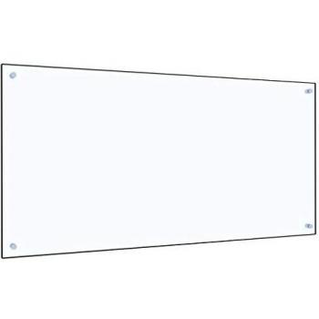 vidaXL Protector de Salpicaduras Cocina de Vidrio Templado 120x60cm Protección Herramientas Accesorios Protección Grasa al Cocinar Fiable Práctico