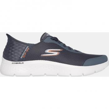 Skechers Men's Go Walk Flex Low Running Slip-Ins Sneakers - Grey