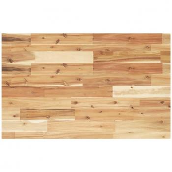 Encimera tocador baño madera acacia acabado aceite 60x50x4 cm