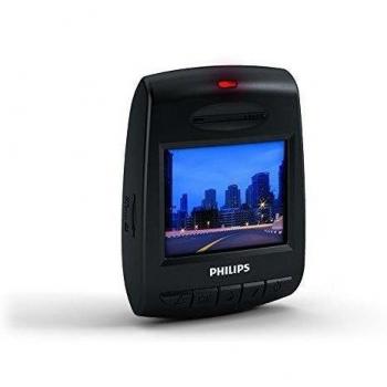 Philips ADR61BLX1 Dashcam Full-HD 1080 p Detector de Colisión Automática, Alerta Conductor, Índice Fatiga