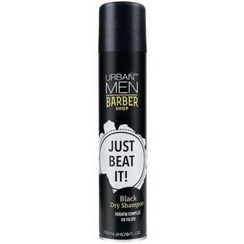 Urban Care Champú en Seco - Colored Dry Shampoo - Black Men, Negro, 200 Mililitros
