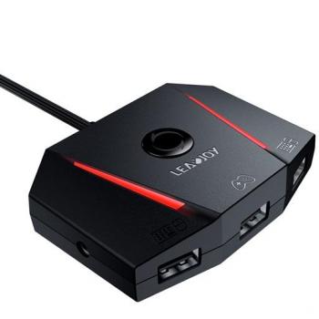 Adaptador Leadjoy VX2 AimBox para teclado y ratón compatible con PS4, Switch, Xbox One X, Xbox One S, Xbox Series X y Series S