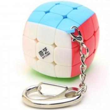 QiYi Mini 3.5cm Keychain 3x3 Magic Cube Stickerless