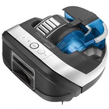 Rowenta Smart Force Cyclonic RR8021WH - Robot aspirador ciclónico alto rendimiento en todo tipo de suelos con navegación inteligente, cámara láser, cepillo motorizado y conectividad para smartphones