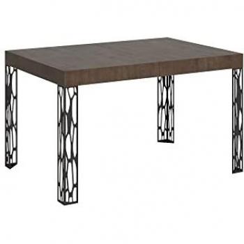 Mesa extensible 90x130/234 cm Ghibli Estructura Antracita Nogal