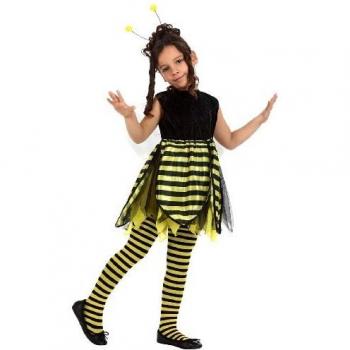 Atosa-12201 Disfraz Abeja, color negro, 5 a 6 años