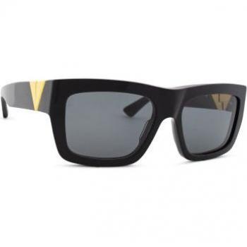 Bottega Veneta BV1178S 001 57 Black/Grey Sunglasses for Women, Size: 57 MM