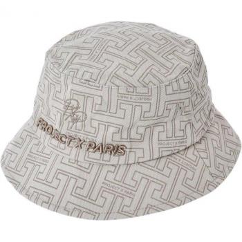 Project X Paris Monogram Bucket Hat - Gray - One Size