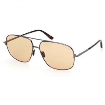 Tom Ford Tex Photocromatic Navigator Sunglasses - Black, 62mm
