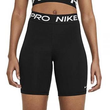 Nike Pro 365 Pantalón corto de 20 cm para mujer en color negro, talla L (EU 44-46)