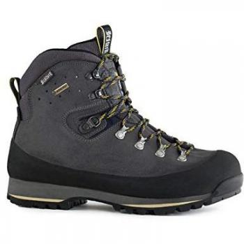 Botas de montaña y trekking para hombre Bestard Kathmandu Gore-Tex gris claro con detalles amarillos - Talla 42