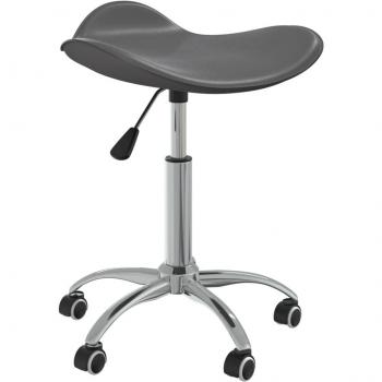 Taburete de salón de belleza gris en Simillein