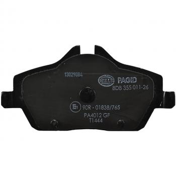 Juego de pastillas de freno HELLA 8DB355011261 características: alta calidad, diseño optimizado para un rendimiento superior, reducción de ruido y vibraciones, fácil instalación, compatible con múltiples modelos de vehículos