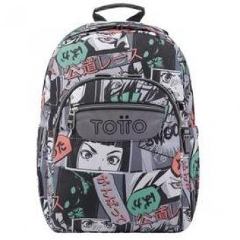 Mochila Escolar Manga Acuarela - Liviana y Práctica