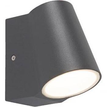 Lámpara de exterior antracita LED con sensor de luz-oscuridad - UMA