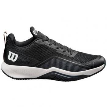 Zapatillas de tenis Wilson Rush Pro Lite para hombre, negras, todas las superficies