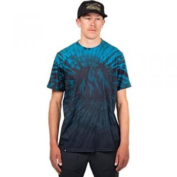 Camiseta de Manga Corta Jones Snowboards Mountain Surf Azul