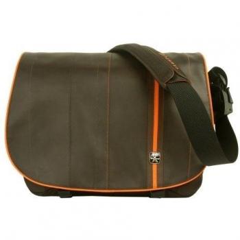 Ugly Crumpler divorcio 38,1 cm Maletín para portátiles de W de piel - de color marrón