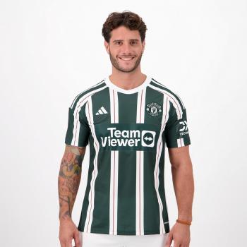 Camiseta de fútbol adidas Manchester United FC Segunda Equipación 2023-2024 para hombre