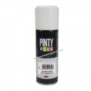 SPRAY PINTURA BLANCO MATE 400ML PINTYPLUS - Ideal para Proyectos de Bricolaje y DIY