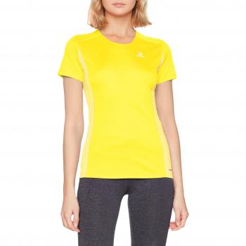 Salomon Agile Camiseta de Manga Corta, Mujer,