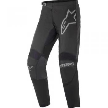 Pantalones de Motocross Alpinestars Fluid Graphite Negro Hombre 30 Unisex