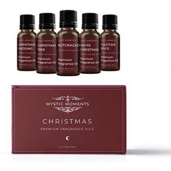 Paquete de Inicio de Aceite fragante - Aceites de Navidad - 5 x 10 ml