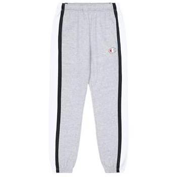 Pantalón Chándal Champion Legacy Retro Sport para Hombre, modelo 220326-Em021, color gris, talla S, fabricado en Soft Compact Poly Fleece con puños elásticos