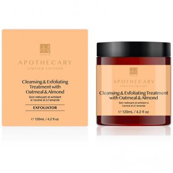 DR. BOTANICALS Limpiador y Exfoliante Facial con Avena y Almendras 120ml