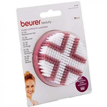 Beurer FC 55 Exfoliation Brush Attachment (Fuchsia/White)