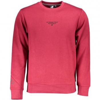 U.S. Polo Assn. Men's Pink Fleece Crew Neck Sweatshirt - 3XL