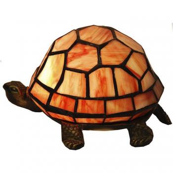 Lámpara de mesa Viro Iluminación Naranja Zinc 60 W 14 x 12 x 21 cm Tortuga