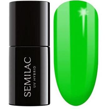 Semilac Hybrid UV Nail Polish Caribbean Green 7ml