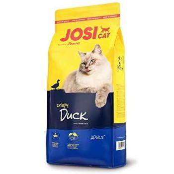 JosiCat con pato crujiente pienso para gatos - 650 g