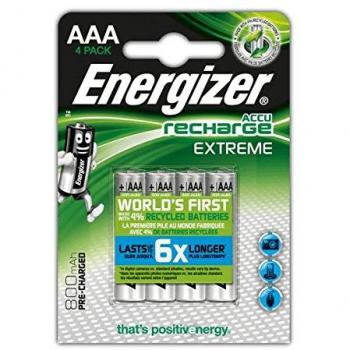 Energizer Pack Blister de 4 Piles rechargeables Compatible Extreme ty