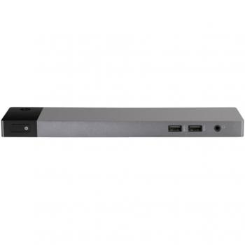 HP ZBook 200W Thunderbolt 3 Dock Thunderbolt 3 Negro, Plata - Base