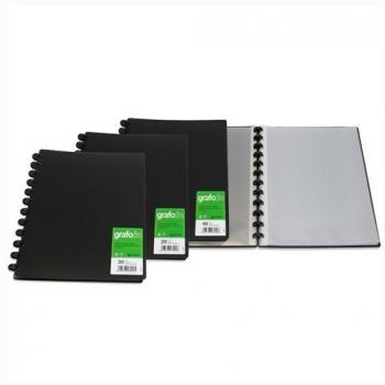 Carpeta Clasificadora Grafoplas Negro A4