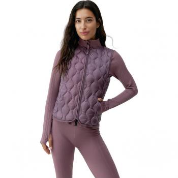 Chaleco de mujer Kenal Born Living Yoga - Lila S, características: ligero, transpirable, diseño ajustado, ideal para yoga y actividades al aire libre