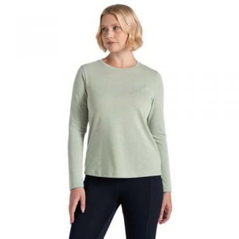 Craghoppers Nosilife Akona Women's Long Sleeve T-Shirt - Bud Green Marl