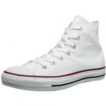 Converse Chuck Taylor All Star High Top Sneakers - White - Size: 8.5 US