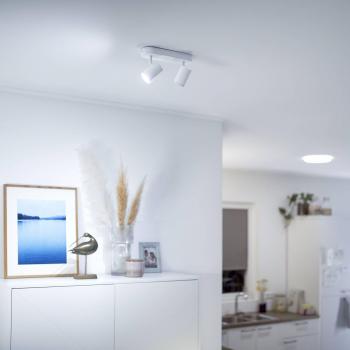 Philips WiZ Imageo Regleta LED 2 Focos Ajustables 2x5W RGB 690lm Color Blanco