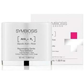 SYMBIOSIS LONDON | [ Rosa + Ácido Glicólico ] Exfoliante Rejuvenecedor Suave | 1x50mL