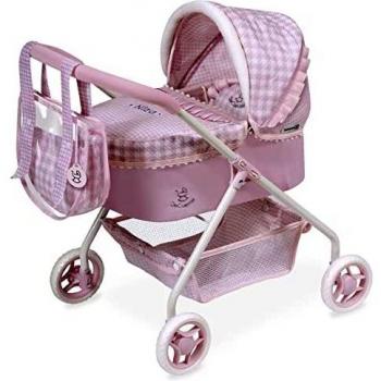 Mi Primer Coche De Muñeca Niza 35X50X56Cm. con Almohada Y Colchón.