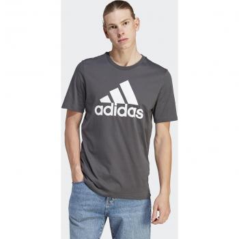 Camiseta adidas Big Logo Hombre Gris