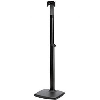 K&M 26785 Adjustable Speaker Stand for Genelec Monitors - Black